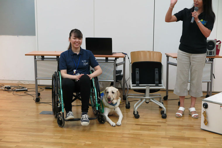 介助犬のお仕事知ってますか? デモンストレーションを動画で紹介
