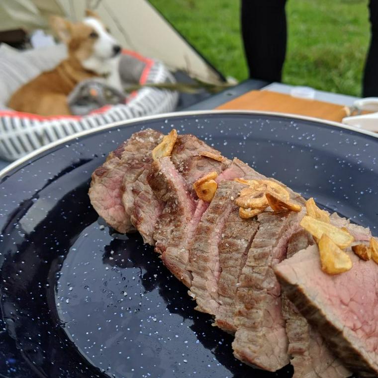 ふもとっぱらキャンプ場で犬とキャンプ