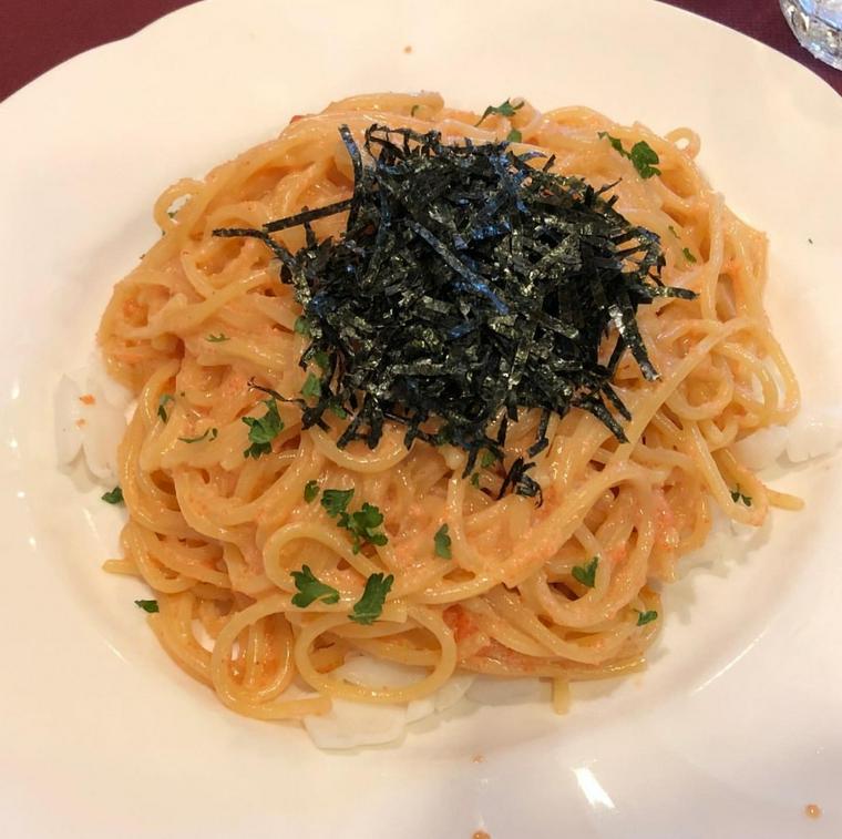 エルヴェッタの美味しそうなパスタ