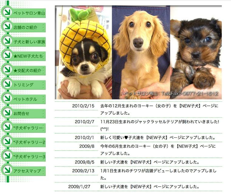 ペットサロン青山