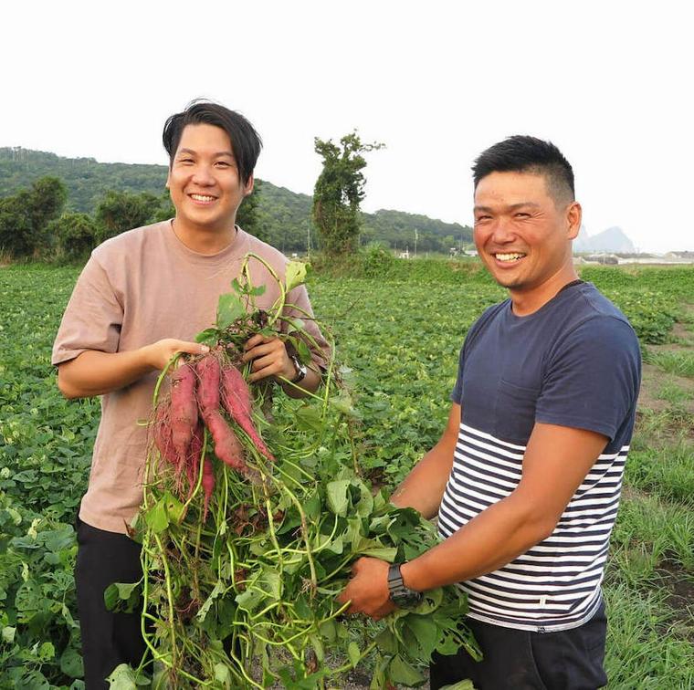 農業生産法人「hishi」の菱田代表と