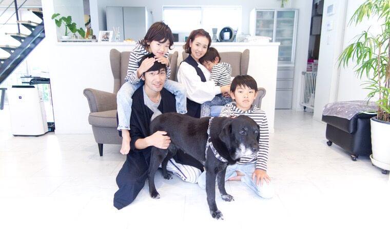 元保護犬ななの家族