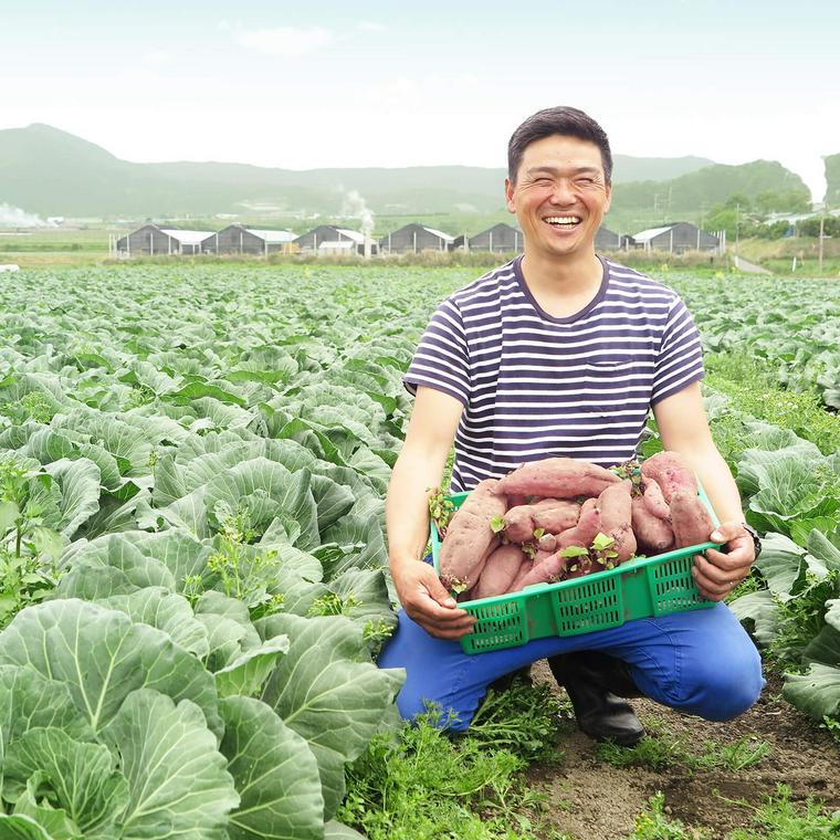 さつまいも農家の菱田さん