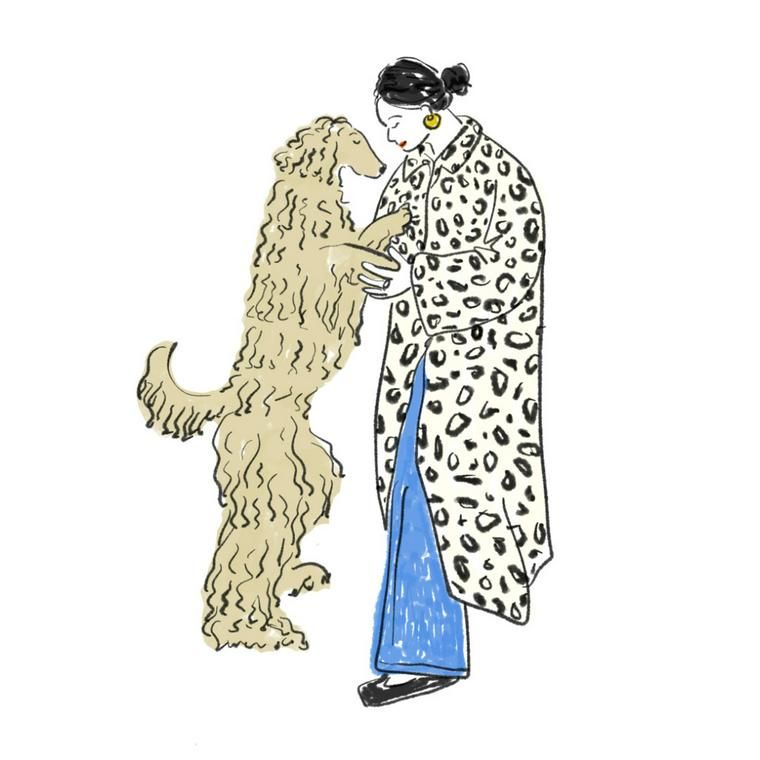 ペトコトスタッフの田中が描いたイラスト