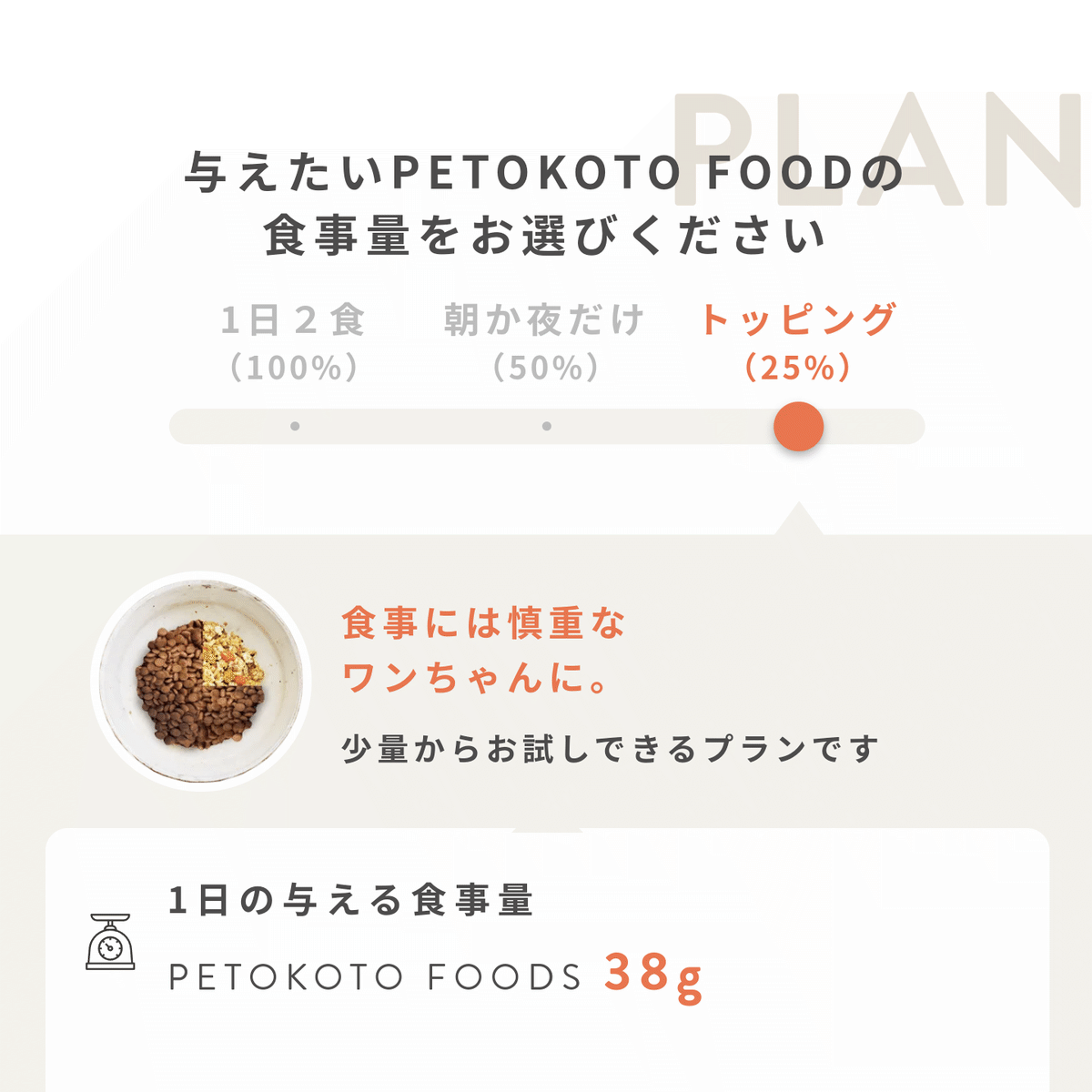 PETOKOTO FOODSフード診断