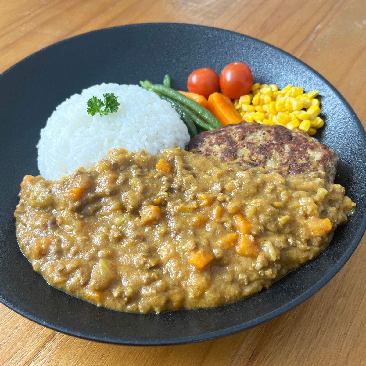 ハンバーグカレー