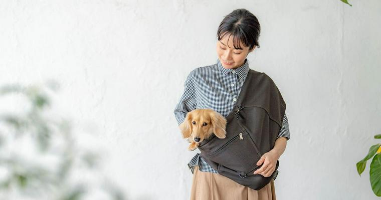 犬用抱っこ紐専門店「erva」から待望の新作夏用スリングが登場