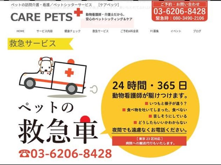 24時間365日対応で動物看護師が駆けつける ペットの救急車 東京23区内で10 1スタート ペトコト